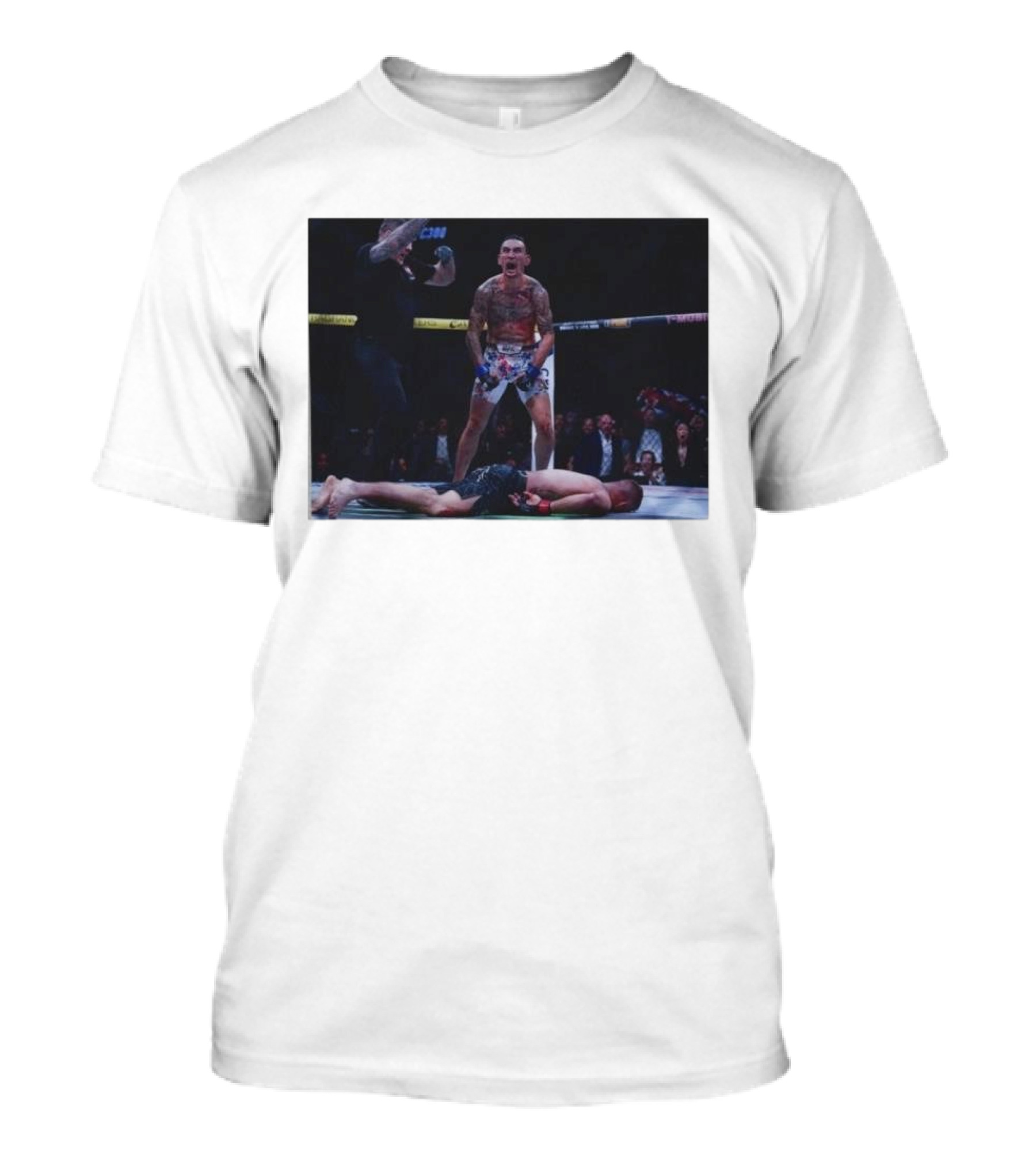 Max Holloway Vs Justin Gaethje UFC Knockout Moment T-Shirt