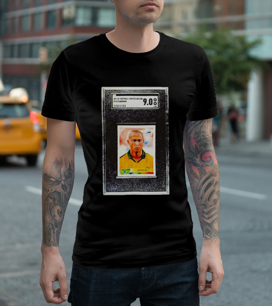 R9 Phenomenal Condition Ronaldo Nazário Art Of Football 9.0 T-Shirt