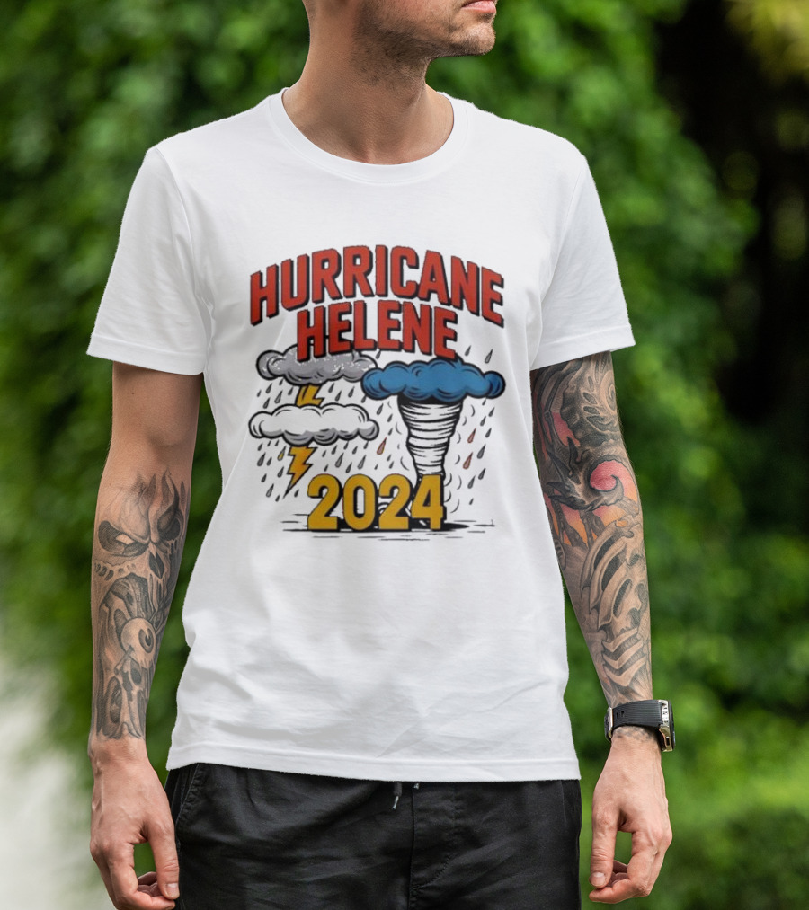 Hurricane Helene 2024 I Survived Helene T-Shirt