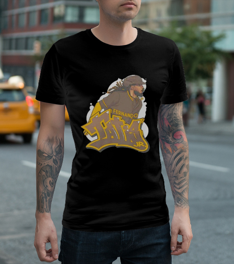 Fernando Tatis Jr San Diego Padres Graffiti T-Shirt