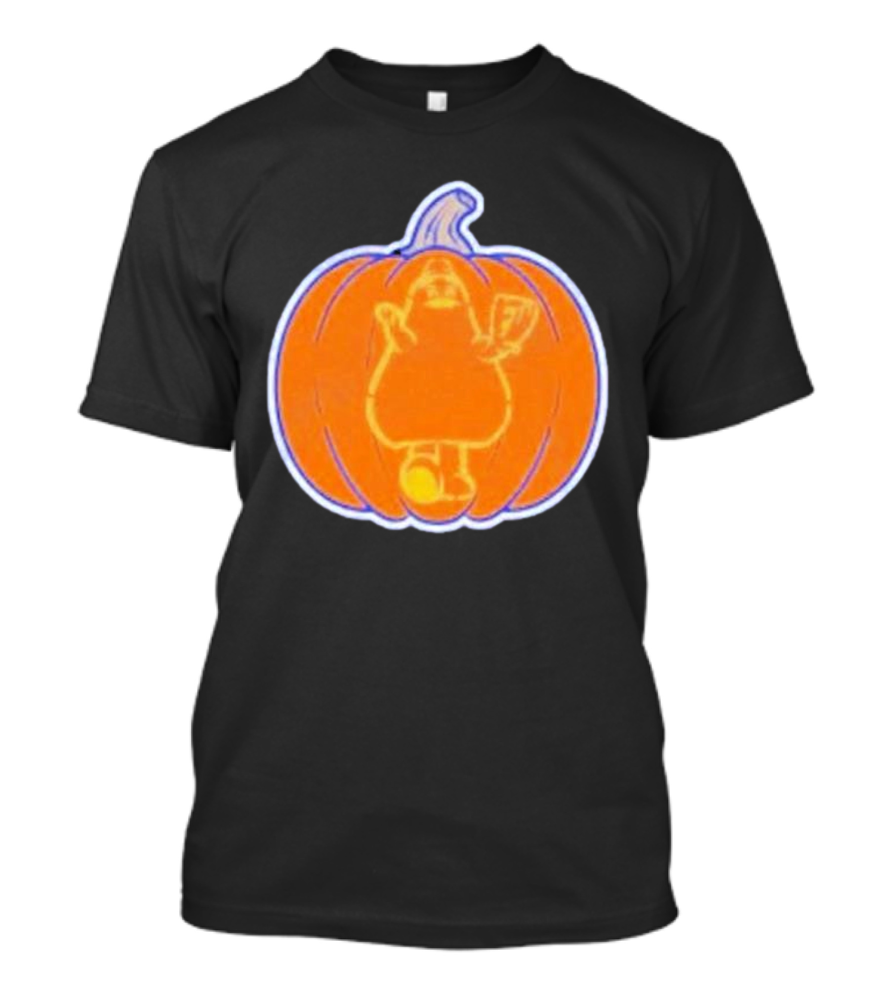 Playoff Pumpkin Grimace New York Mets Halloween Baseball T-Shirt