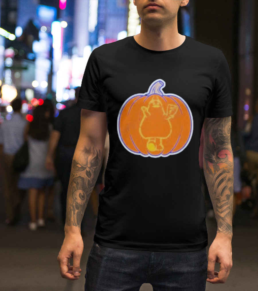 Playoff Pumpkin Grimace New York Mets Halloween Baseball T-Shirt