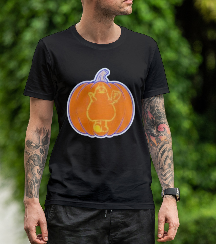Playoff Pumpkin Grimace New York Mets Halloween Baseball T-Shirt