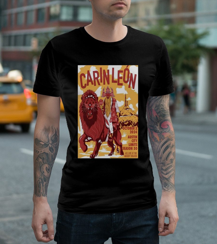 Carin León Austin City Limits Season 50 October 5 2024 ACL Live at The Moody Theater T-Shirt
