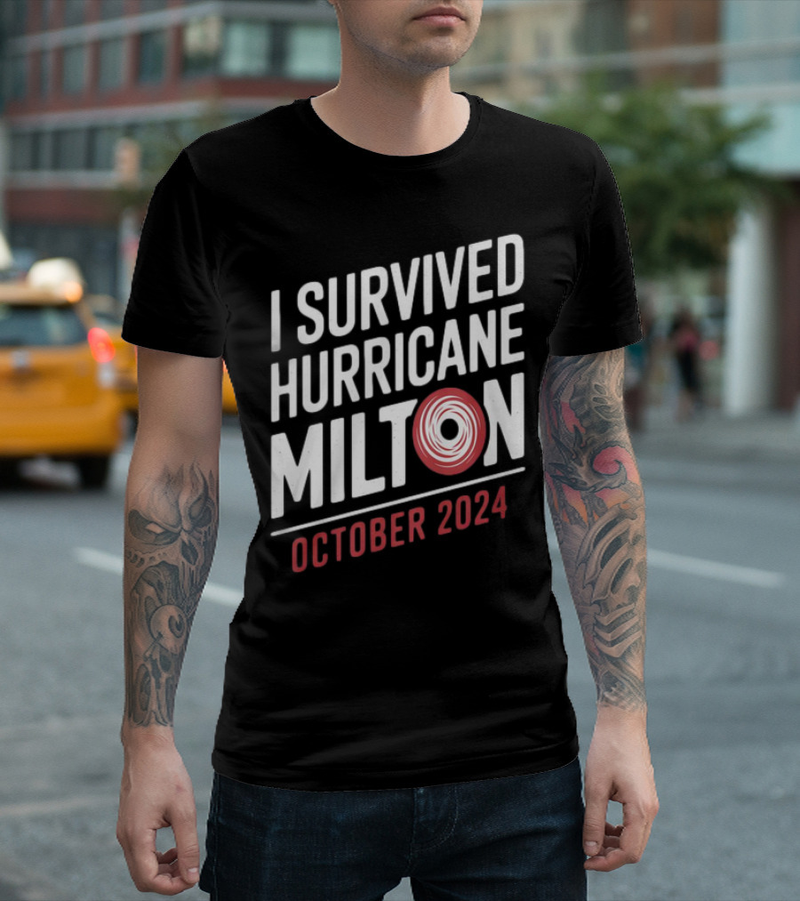 I Survived Hurricane Milton October T-Shirt