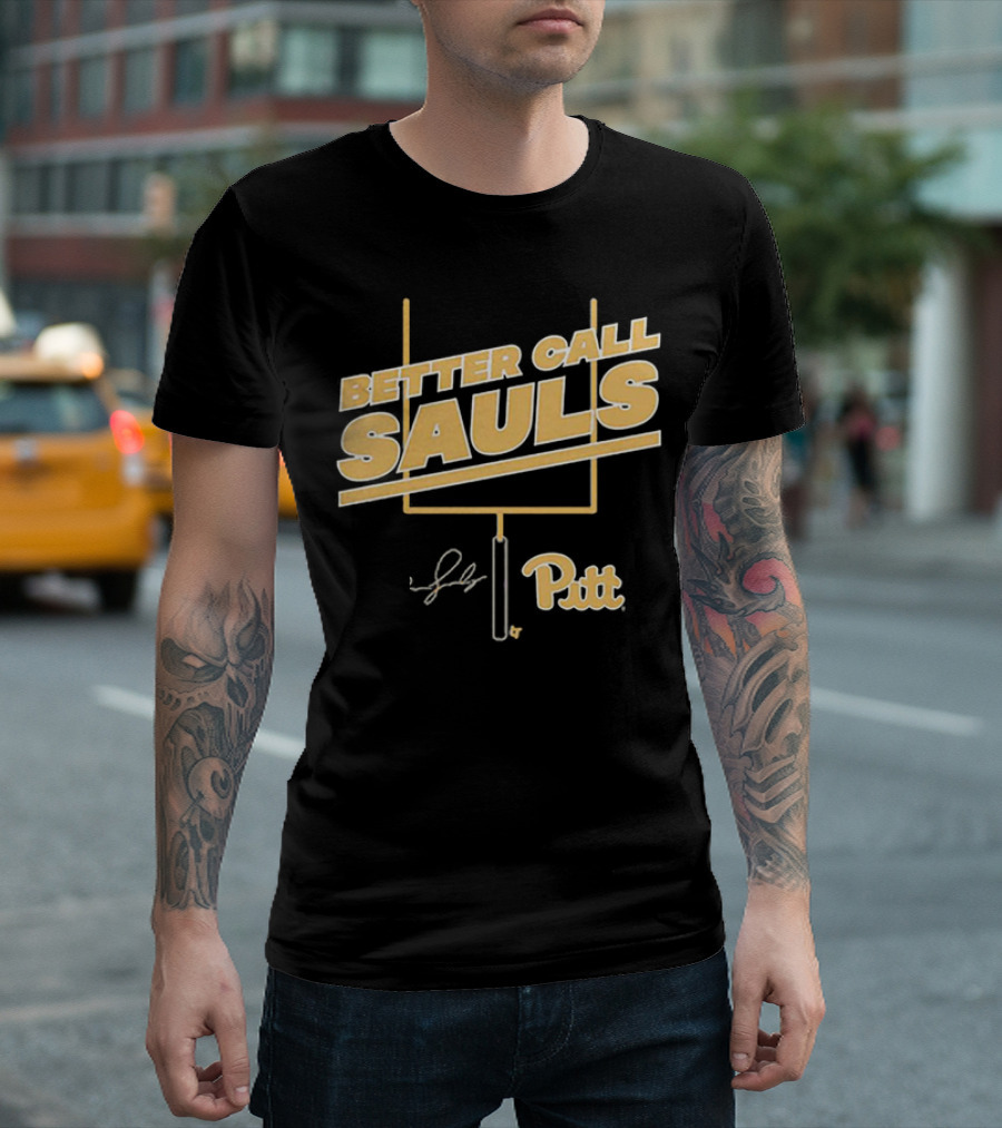 Better Call Sauls Pitt Football Ben Sauls Signature T-Shirt