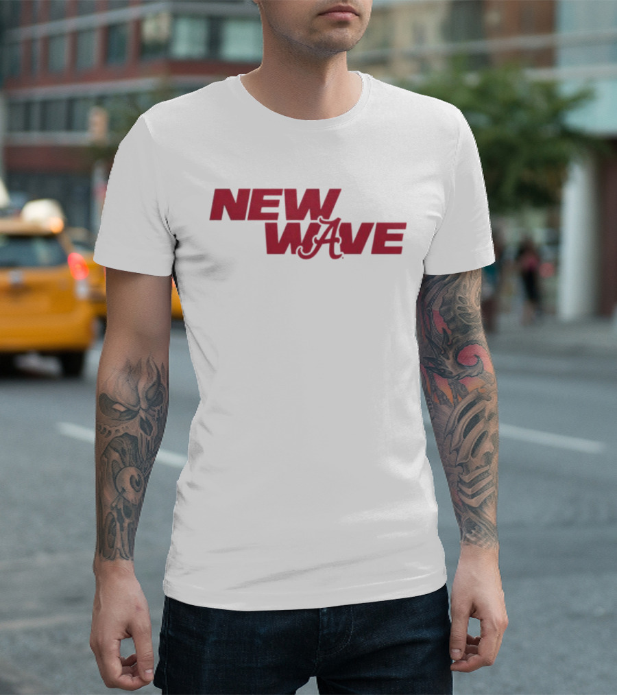 New Wave Alabama Crimson Tide Podcast T-Shirt