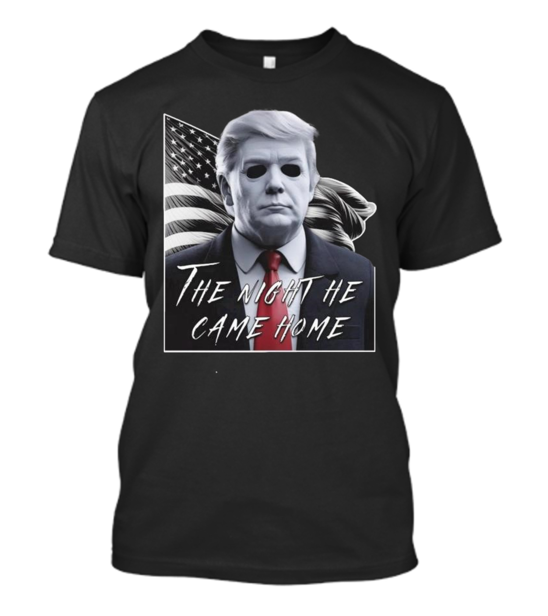 Donald Trump Michael Myers Halloween Mask The Night He Came Home Election T-Shirt
