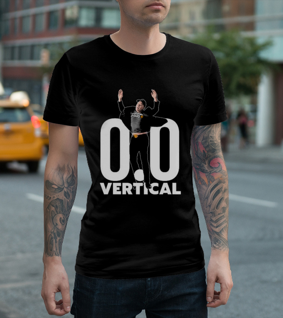Elon Musk 0.0 Vertical Jump T-Shirt