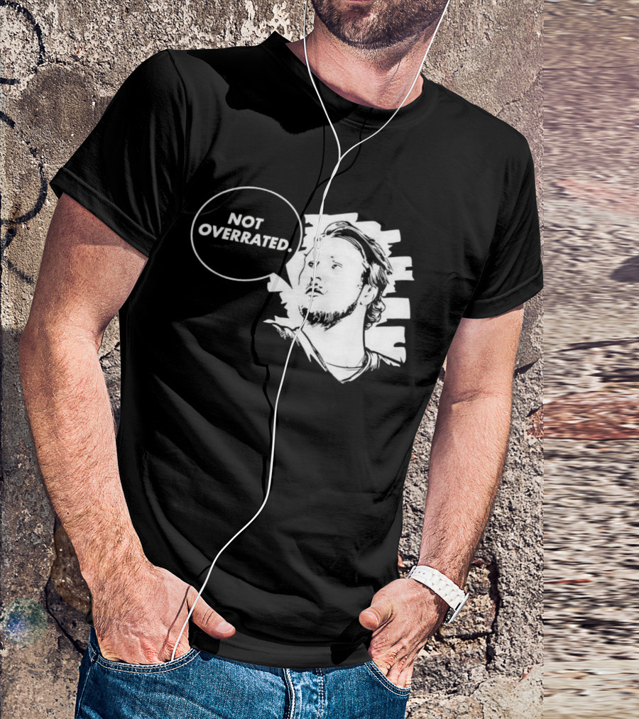 Buffalo Bills Josh Allen Not Overrated Speech Bubble T-Shirt