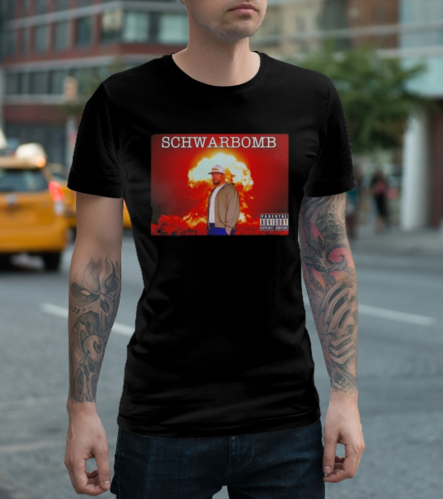 Schwarbomb Kyle Schwarber Parental Advisory Philadelphia Phillies PA T-Shirt