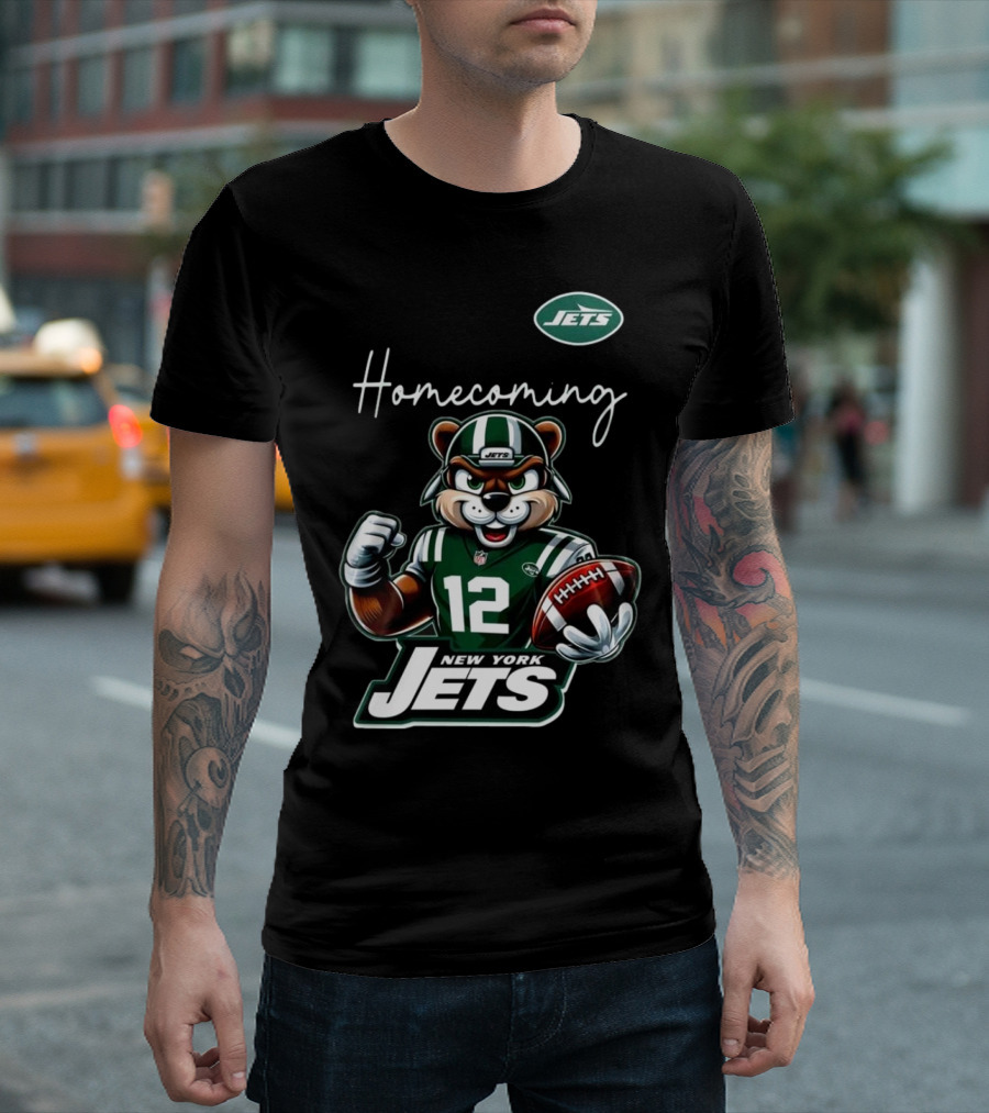 Homecoming New York Jets Football T-Shirt