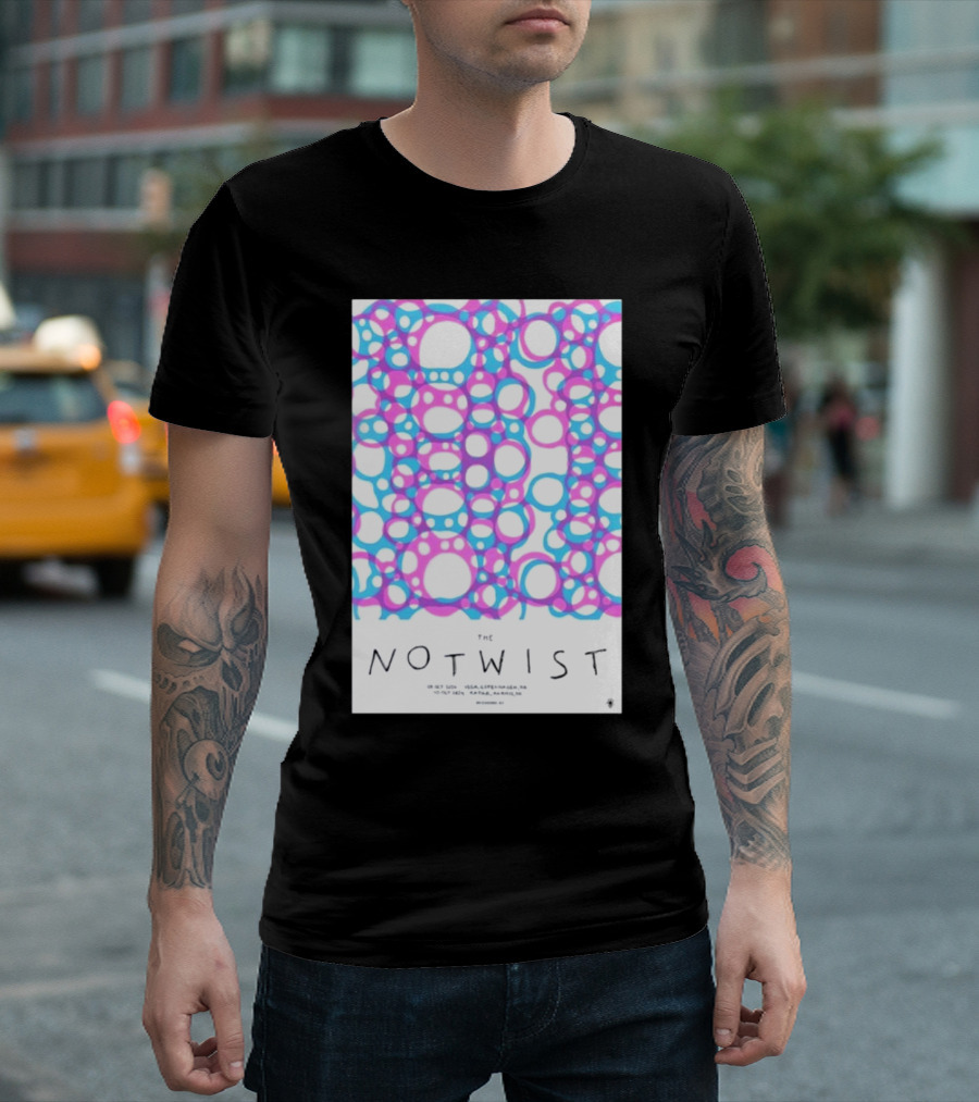 The Notwist Live at Vega Copenhagen October 9, 2024 Tour T-Shirt