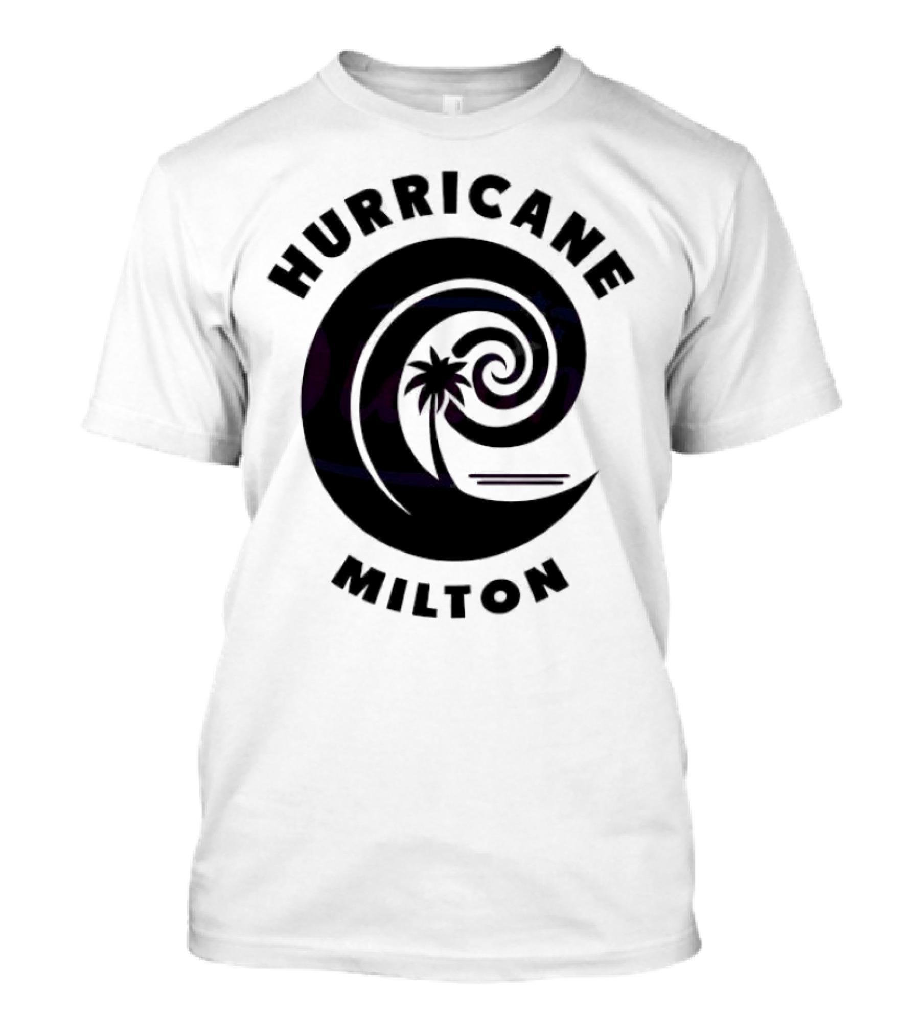 Hurricane Milton 2024 Season Wave And Palm T-Shirt
