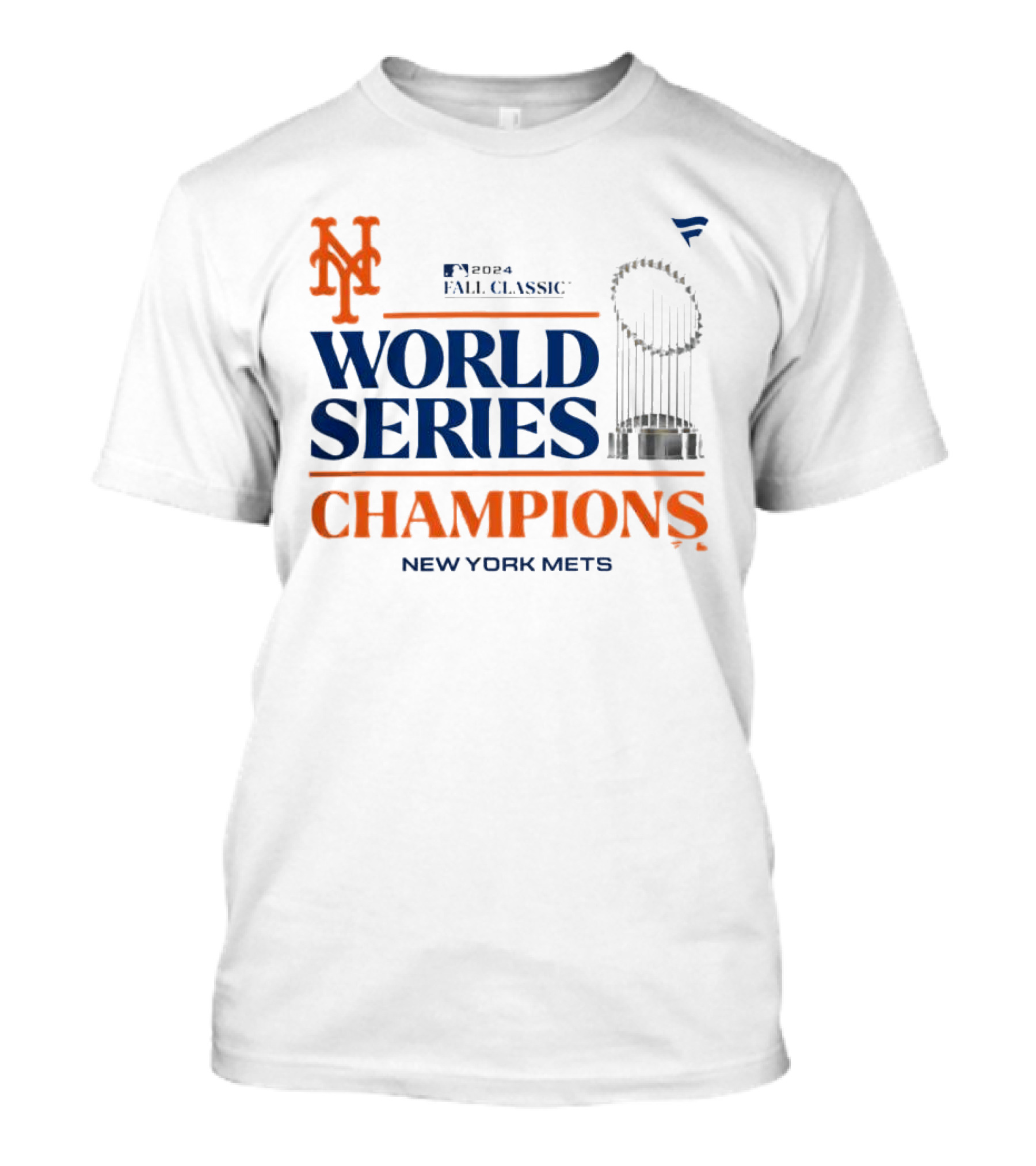 New York Mets 2024 Fall Classic World Series Champions T-Shirt