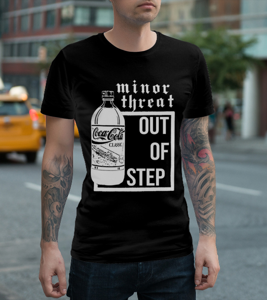 Minor Threat Coca-Cola Classic Out of Step T-Shirt