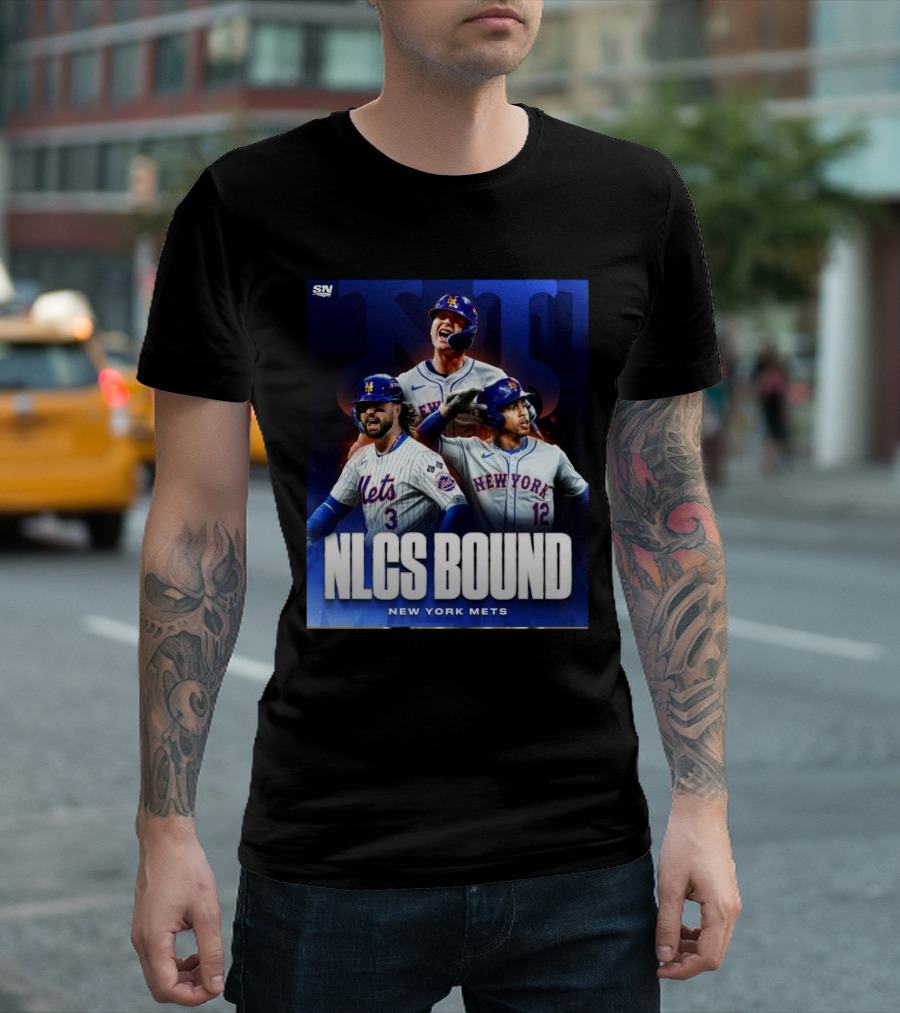 New York Mets NLCS Bound Excitement T-Shirt
