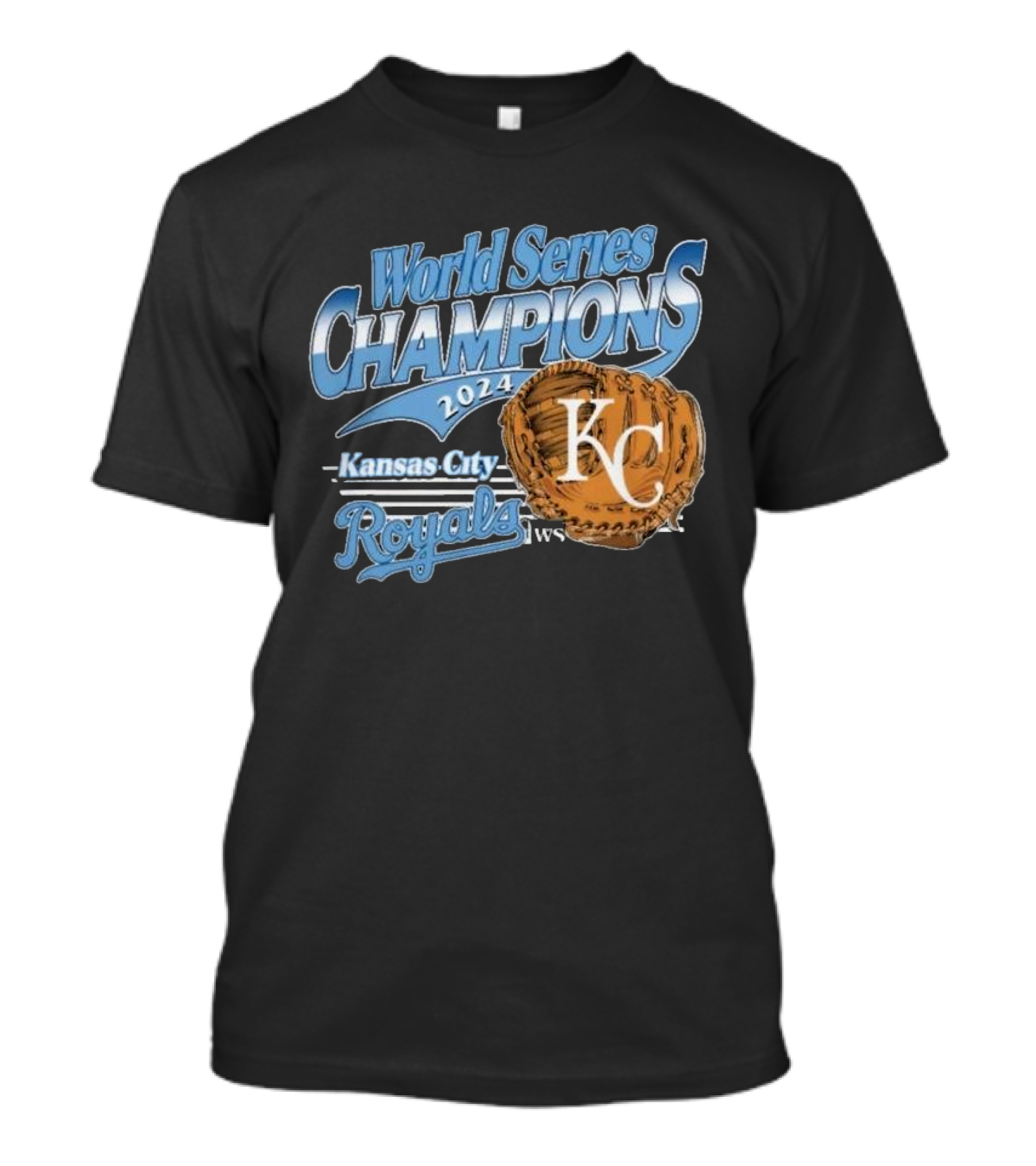 Kansas City Royals 2024 World Series Champions KC Baseball T-Shirt