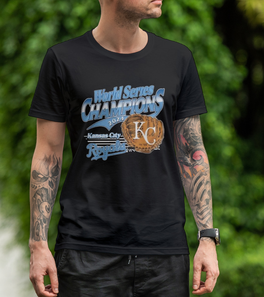 Kansas City Royals 2024 World Series Champions KC Baseball T-Shirt