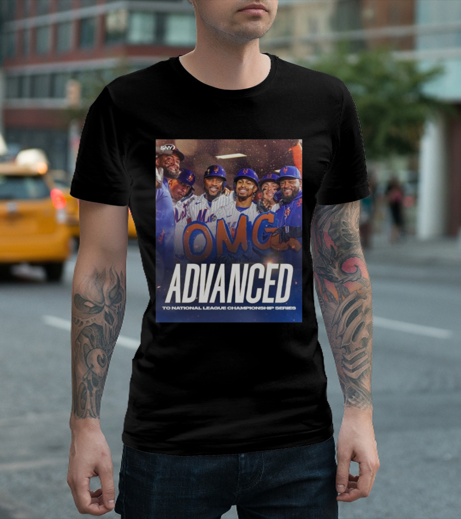 OMG Advanced New York Mets To National League Championship Series T-Shirt