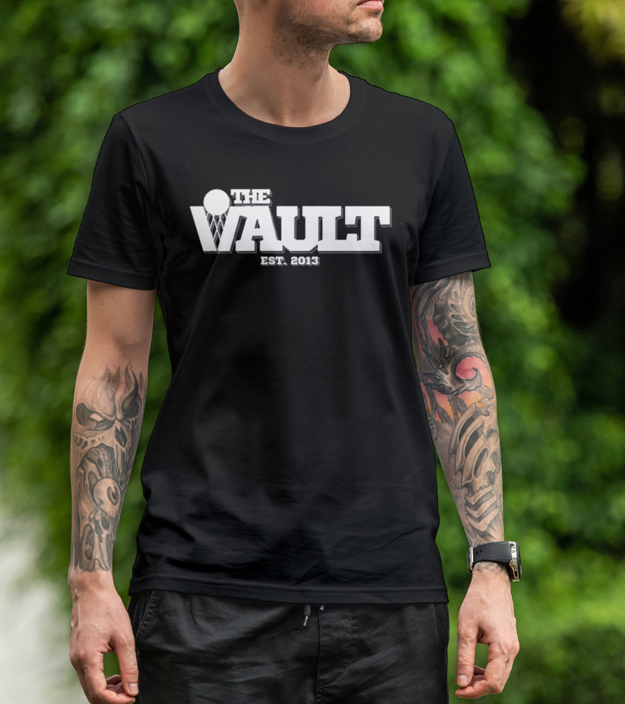 The Vault Est 2013 Basketball Hoop T-Shirt