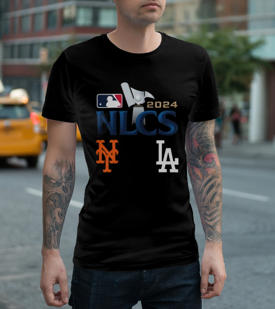 Ny Mets Vs LA Dodgers 2024 NLCS MLB Showdown T-Shirt