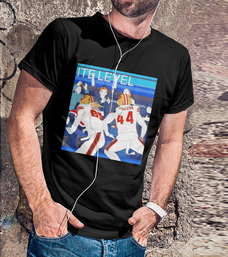 ITE Level San Francisco 49ers George Kittle Kyle Juszczyk T-Shirt