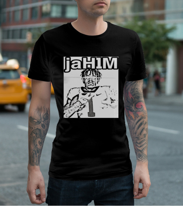 JaH1M Jahiem White West Virginia Mountaineers Football Player T-Shirt