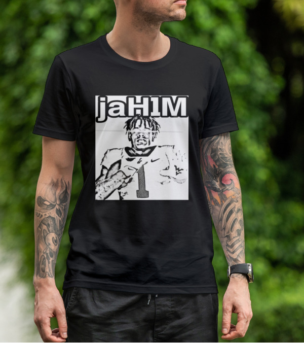 JaH1M Jahiem White West Virginia Mountaineers Football Player T-Shirt