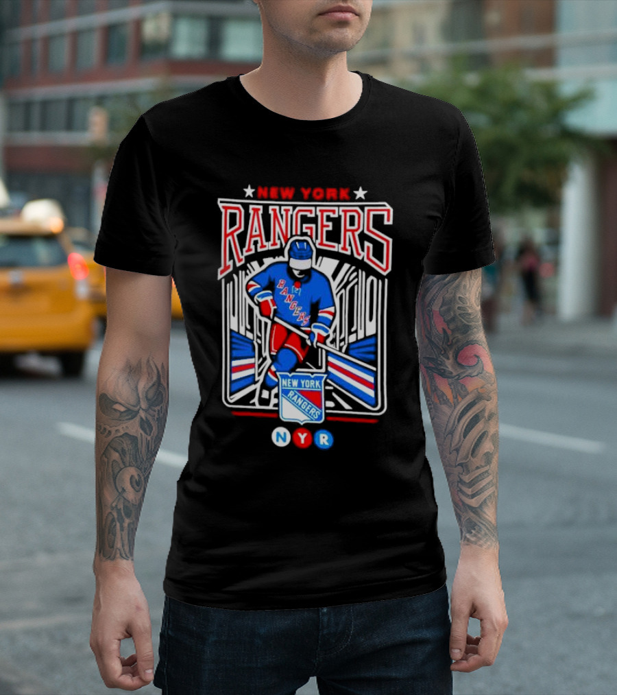 New York Rangers NYR Player Hockey T-Shirt