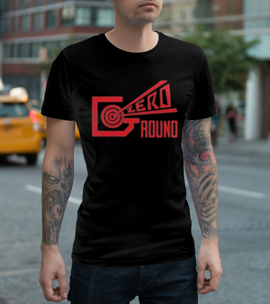 Jim Carrey Ace Ventura When Nature Calls Zero Ground Target T-Shirt