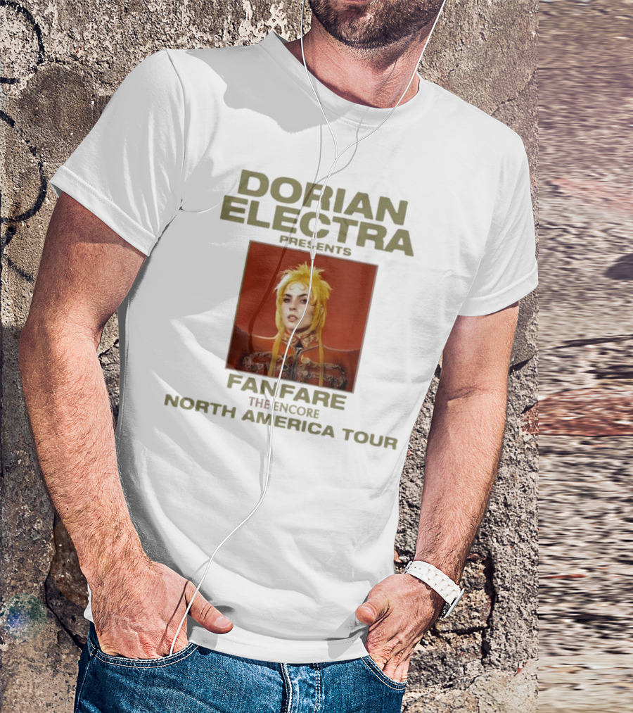 Dorian Electra Presents Fanfare The Encore North America Tour T-Shirt