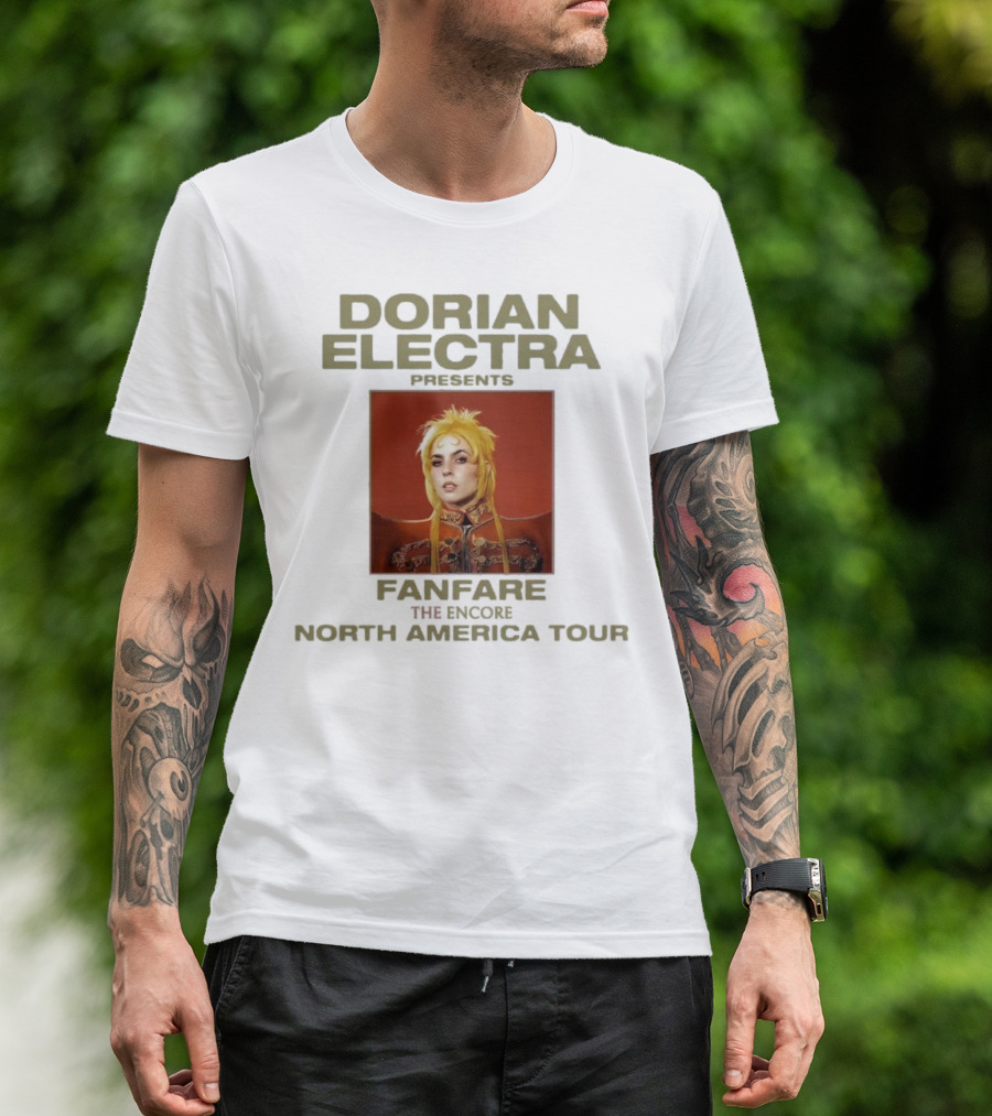 Dorian Electra Presents Fanfare The Encore North America Tour T-Shirt