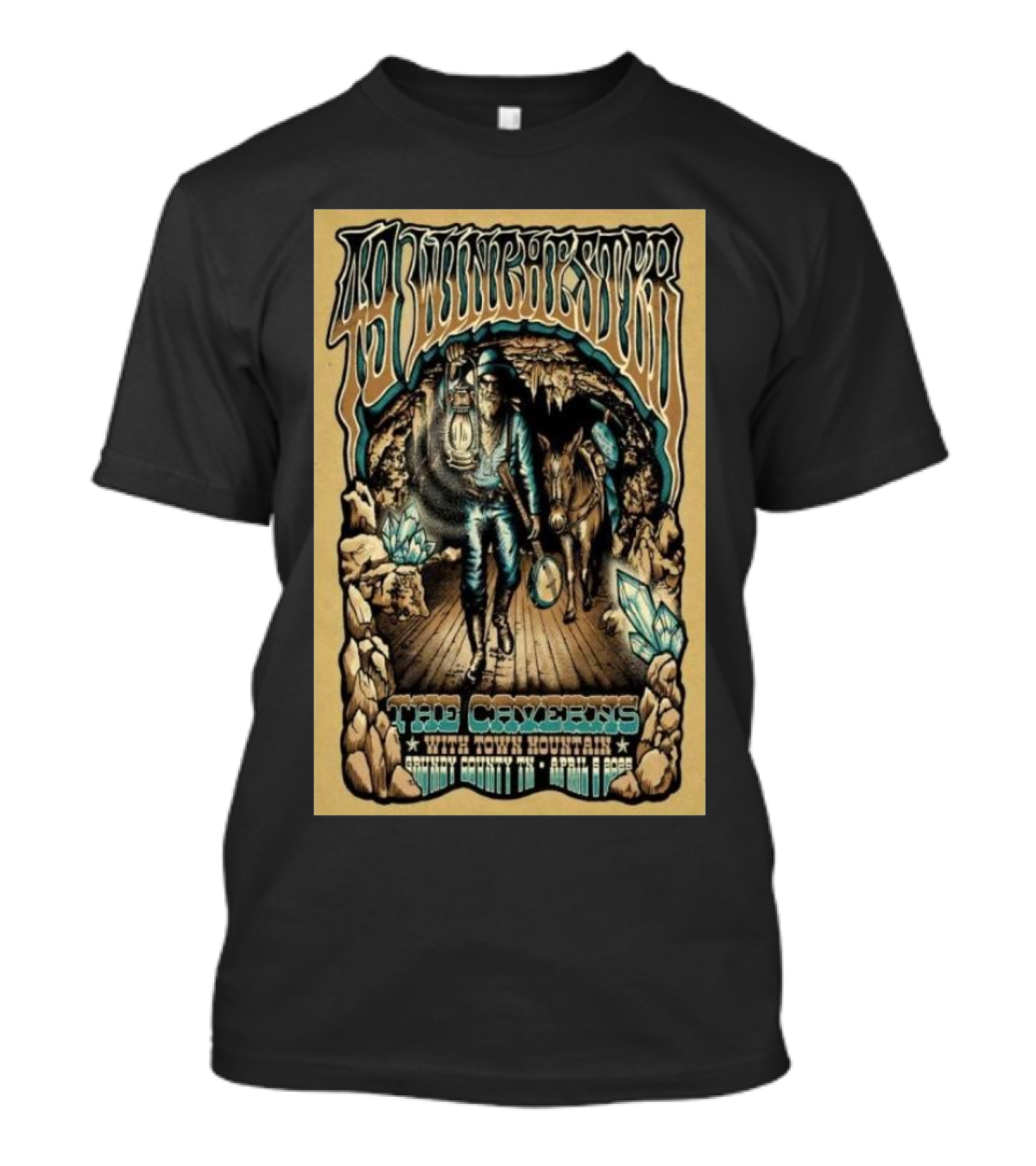 49 Winchester The Caverns Town Mountain Grundy County TN April 5 2025 T-Shirt