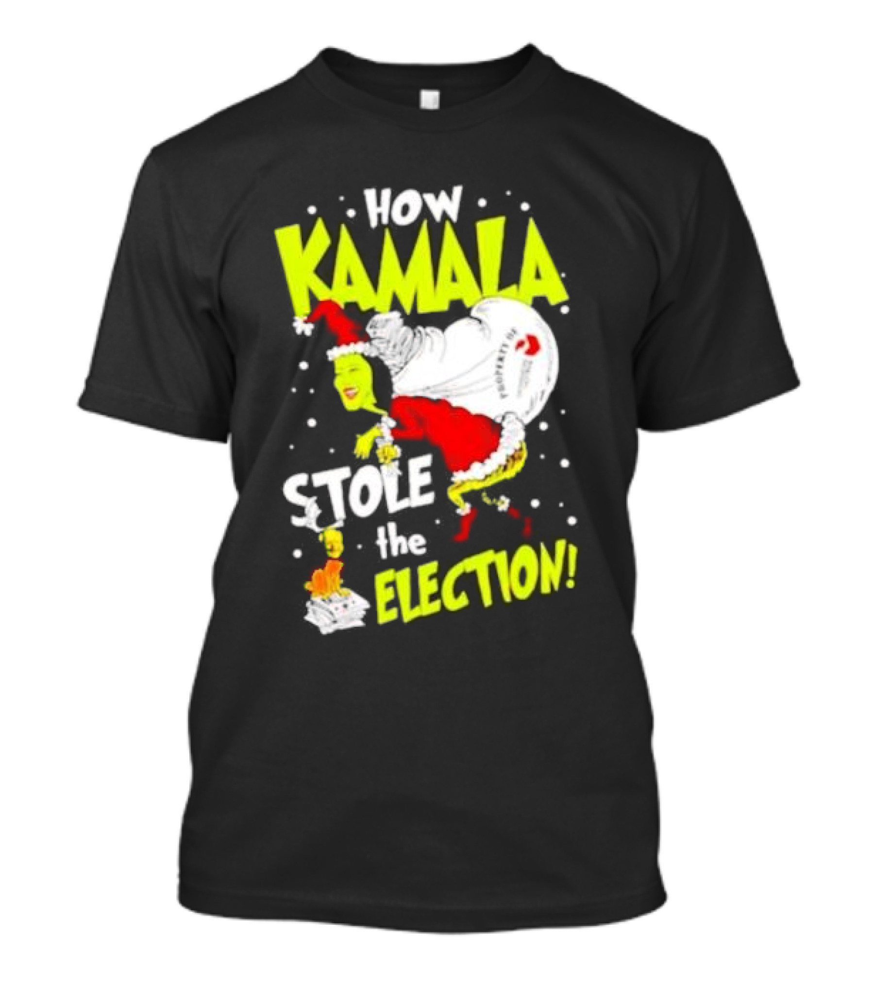 How Kamala Stole The Election Christmas T-Shirt