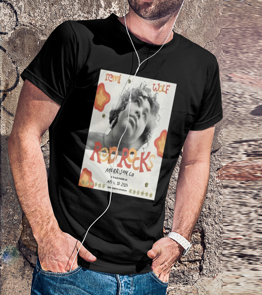 Remi Wolf Red Rocks Morrison CO April 10 2025 With Alice Phoebe Lou T-Shirt