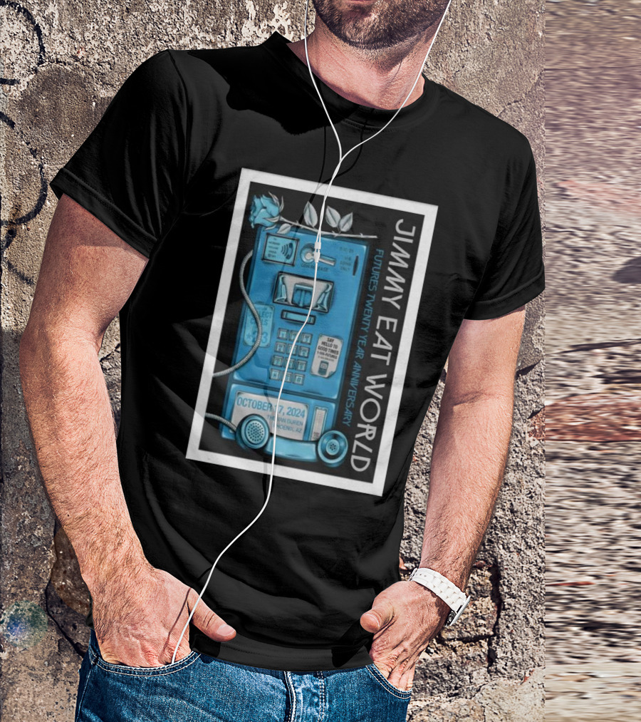 Jimmy Eat World Futures Twenty Year Anniversary October 17 2024 The Van Buren Phoenix AZ T-Shirt