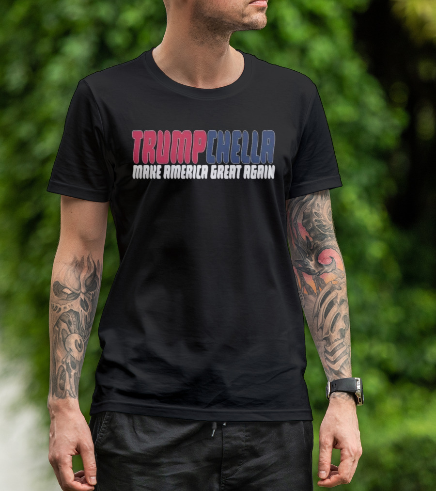 Trump 2024 Trumpchella Make America Great Again Coachella Rally California USA Right Vote MAGA 47 T-Shirt