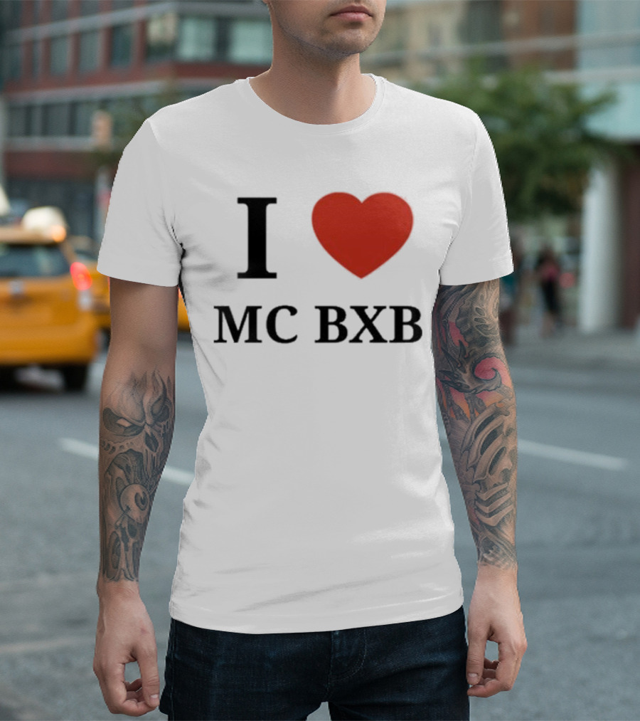 I Heart MC BXB Classic Bold Love T-Shirt