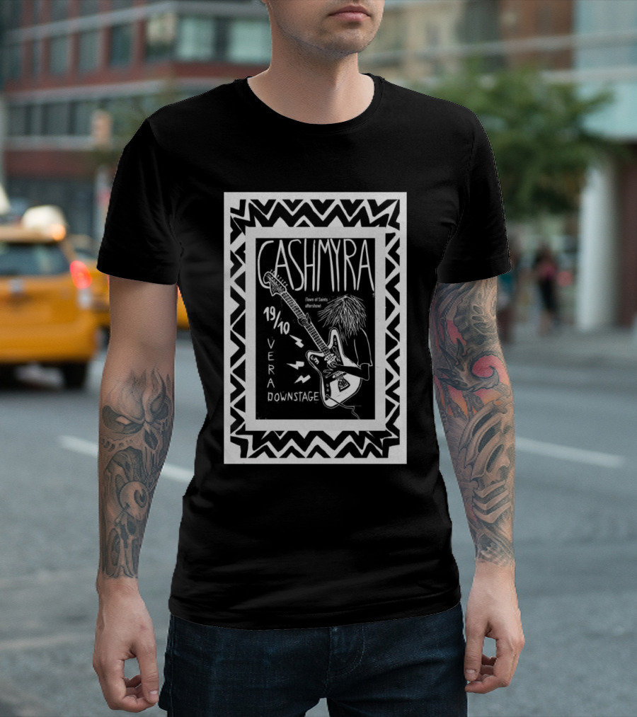 CASHMYRA VERA Downstage Tour 19/10 Groningen NL T-Shirt