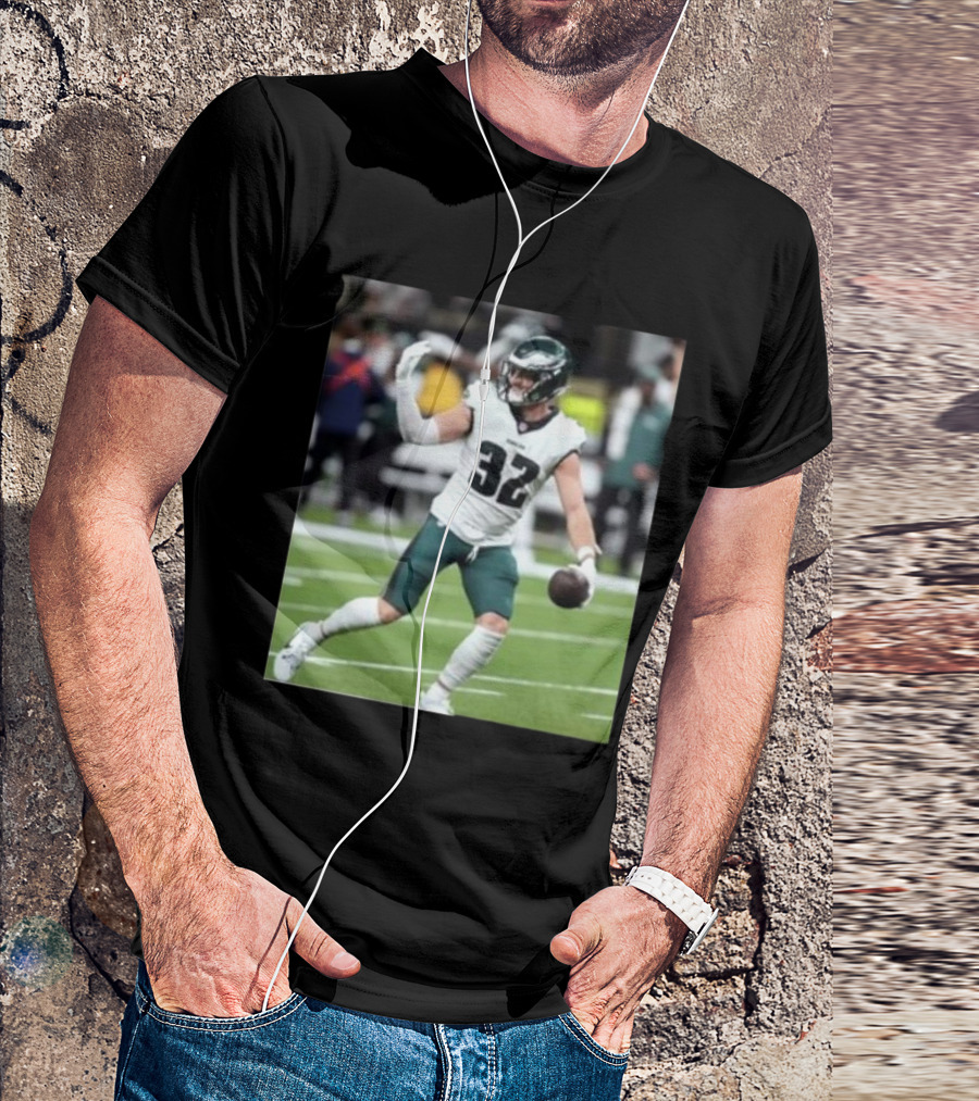 Nick Sirianni Wearing Reed Blankenship Philadelphia Eagles Football Jersey T-Shirt