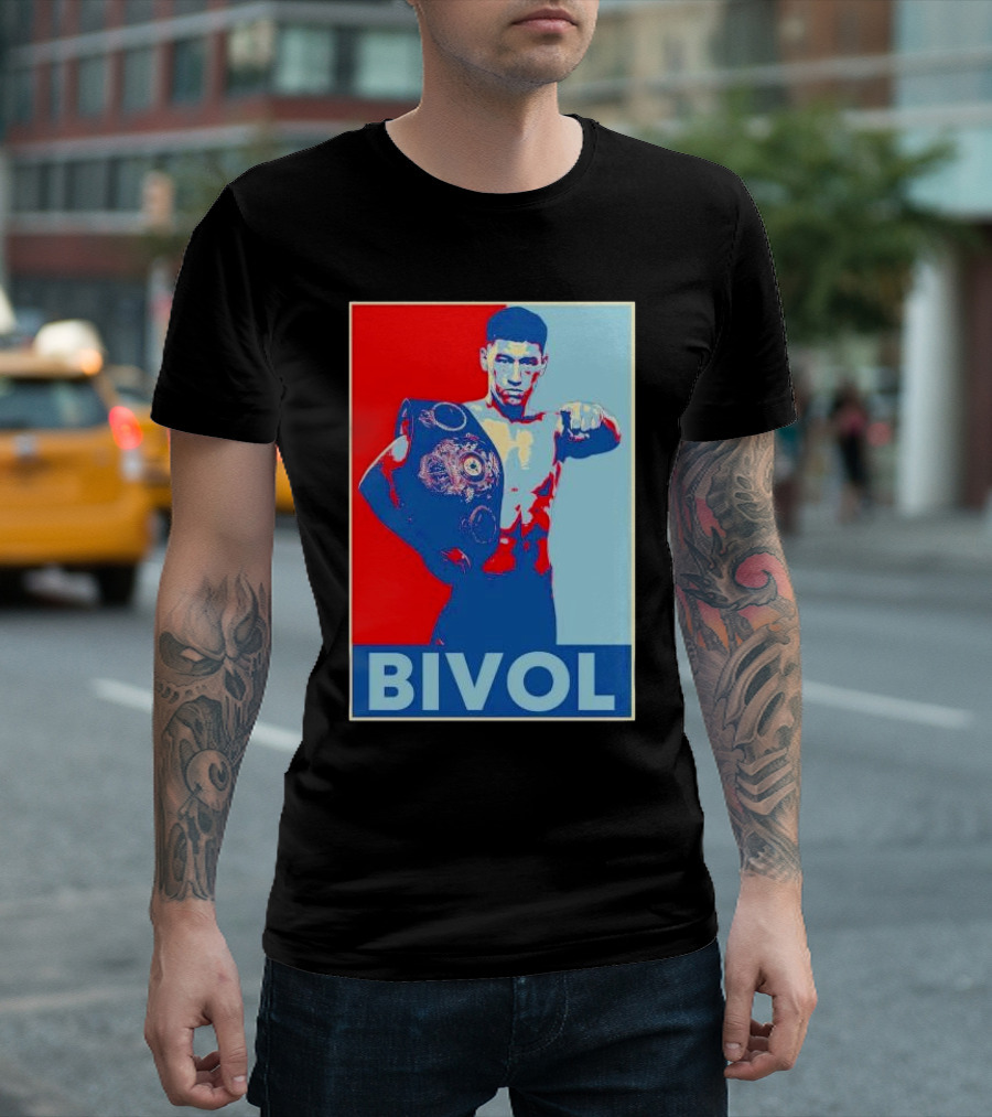 Dmitry Bivol Retro Champion Hope T-Shirt