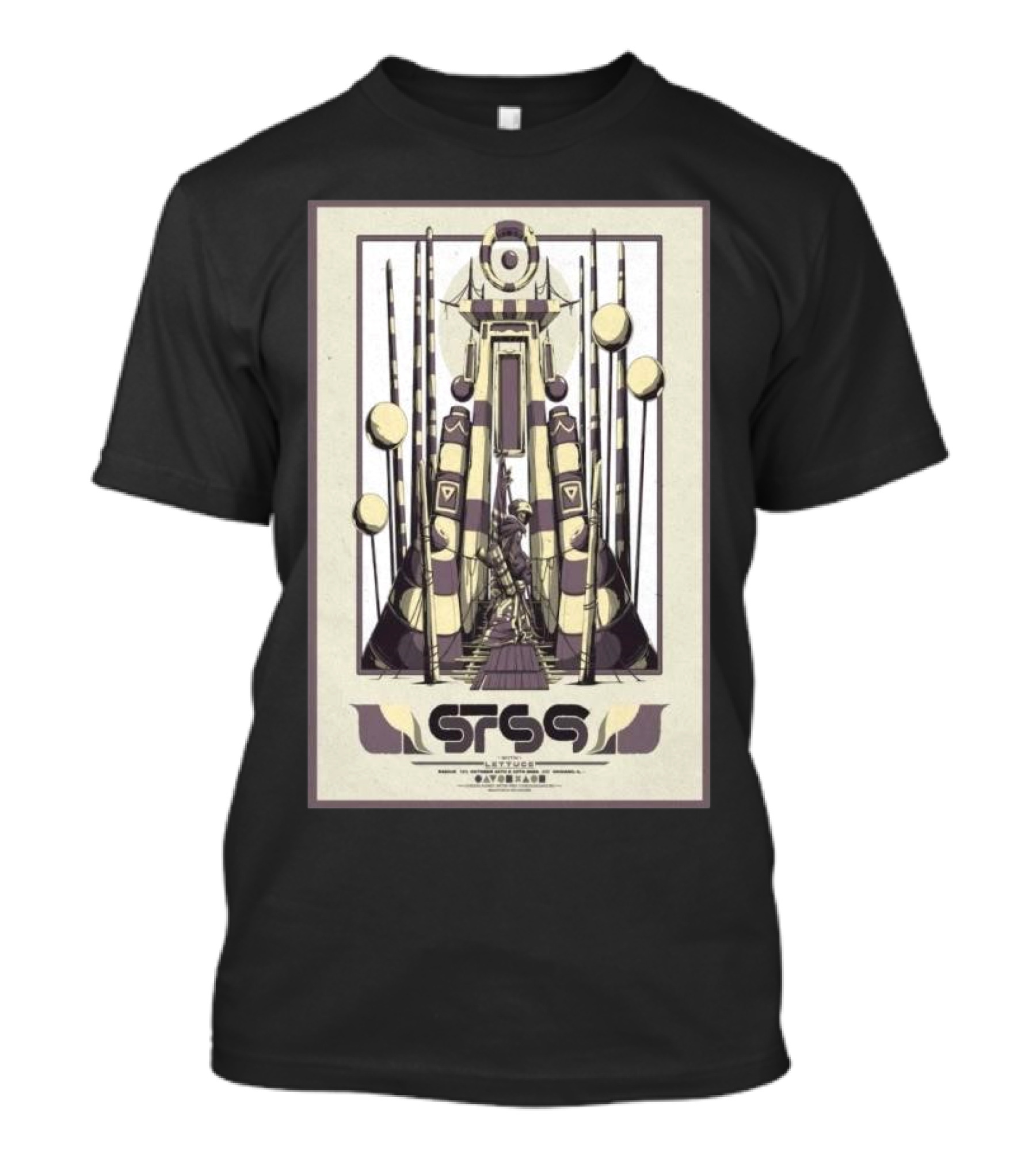 STS9 Radius Chicago IL October 18-19 2024 Futuristic Robot T-Shirt