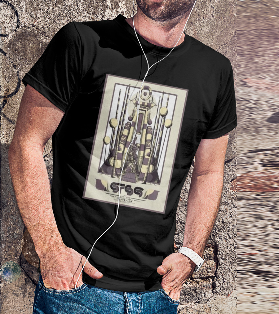 STS9 Radius Chicago IL October 18-19 2024 Futuristic Robot T-Shirt