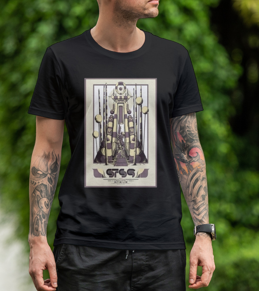 STS9 Radius Chicago IL October 18-19 2024 Futuristic Robot T-Shirt