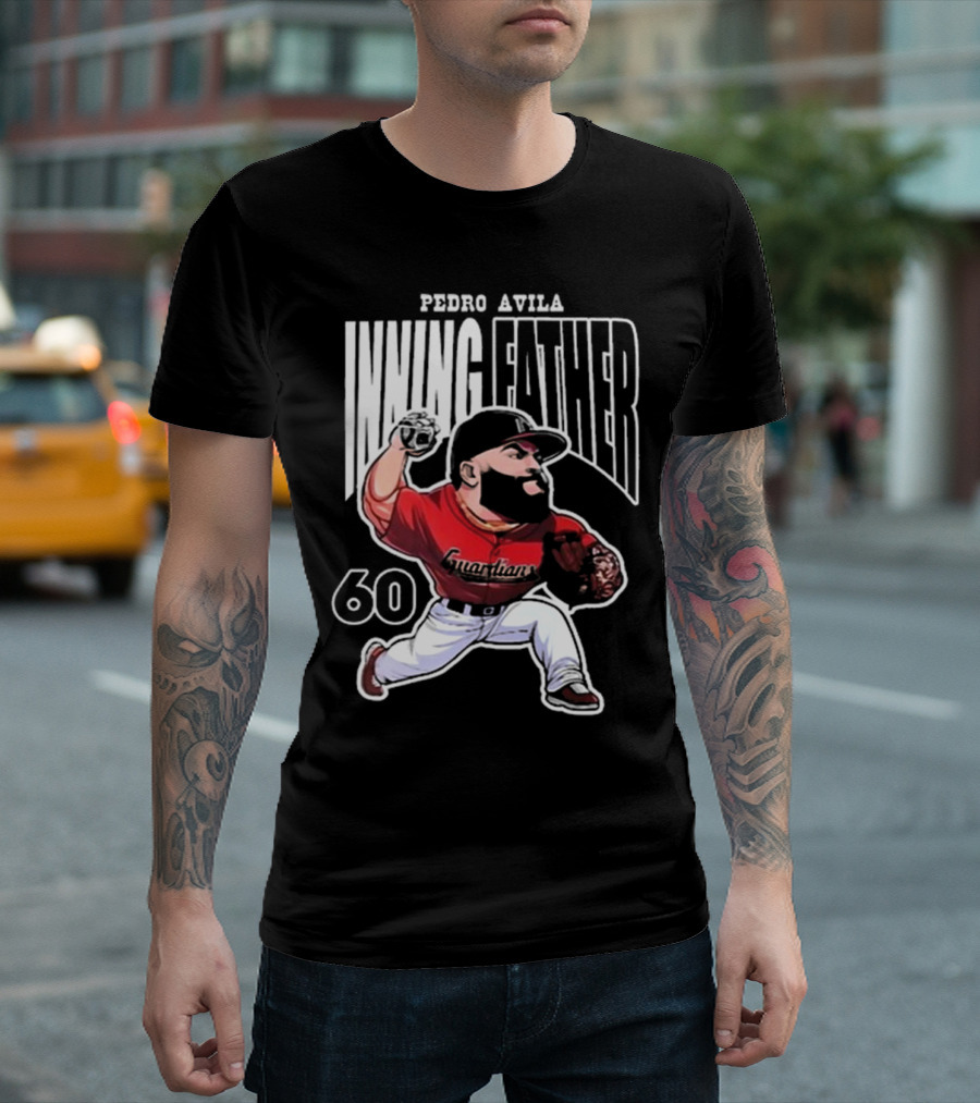 Pedro Avila Inning Father Guanhan 60 Team Spirit T-Shirt