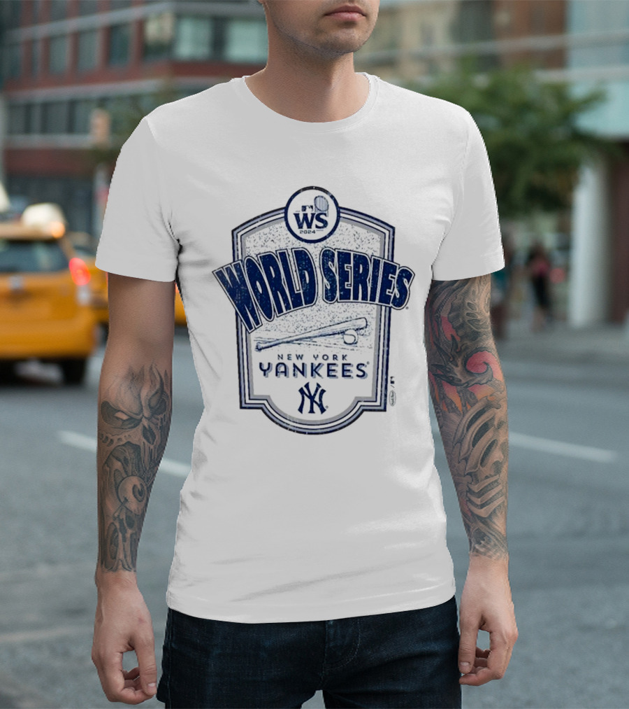 World Series 2024 New York Yankees American League Champions MLB T-Shirt
