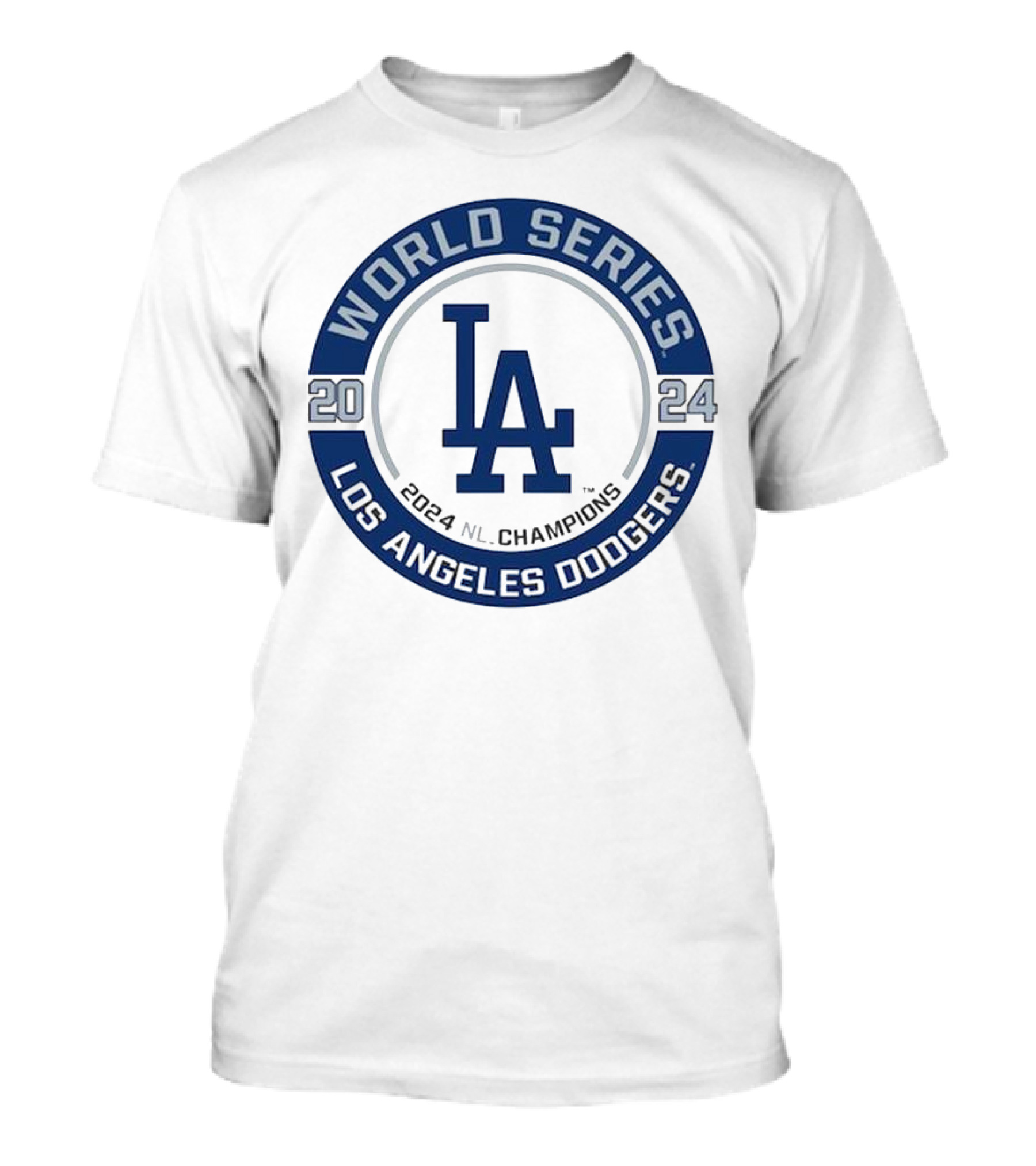 Los Angeles Dodgers 2024 NL Champions World Series T-Shirt