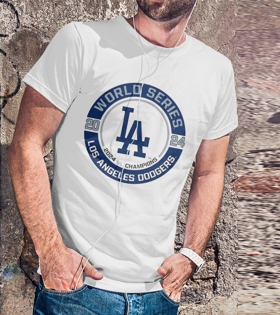 Los Angeles Dodgers 2024 NL Champions World Series T-Shirt