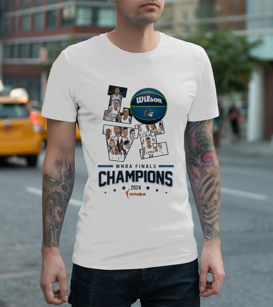 Love Minnesota Lynx WNBA Finals Champions T-Shirt